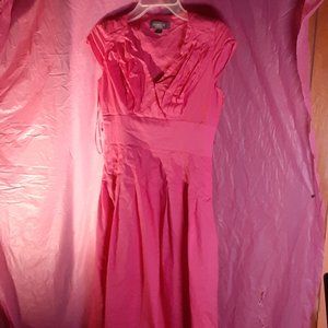 Pink Sleeveless Dress